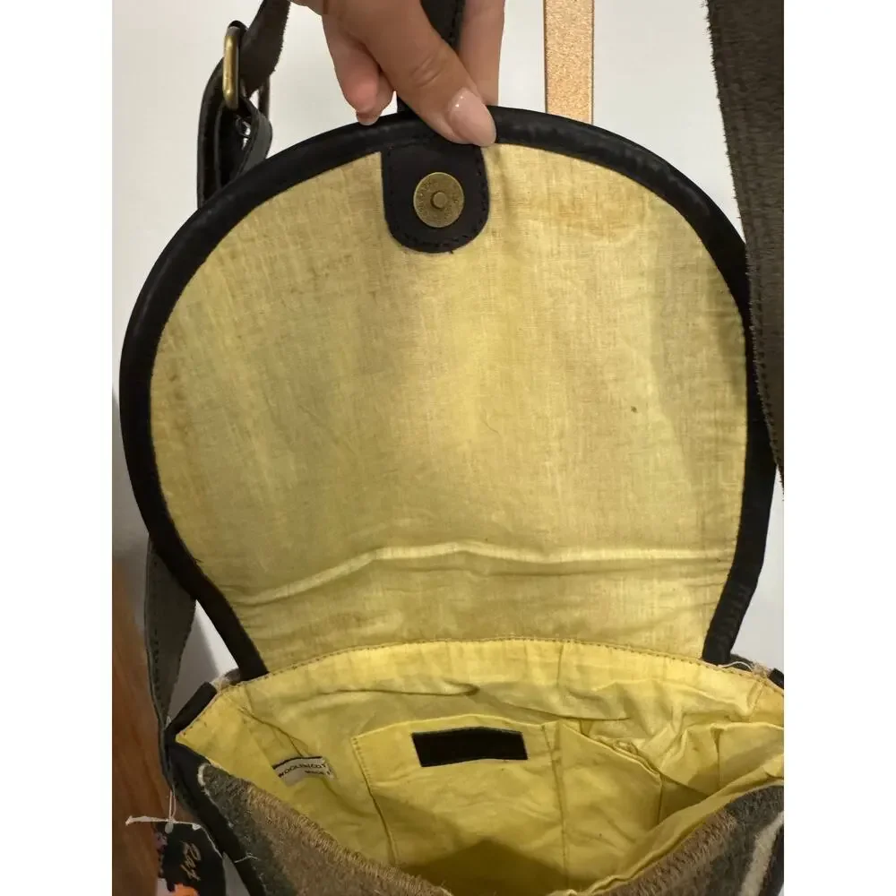 Raj | Wool Saddle Crossbody Bag